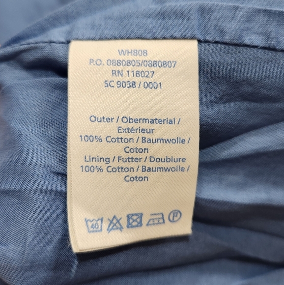 Boden Blue and Yellow Floral Dress - Picture 12 of 13